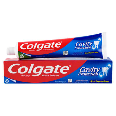 TOOTHPASTE 8oz COLGATE CAVITY