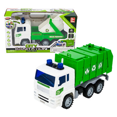 GARBAGE TRUCK W/LITE&SOUND 2AS