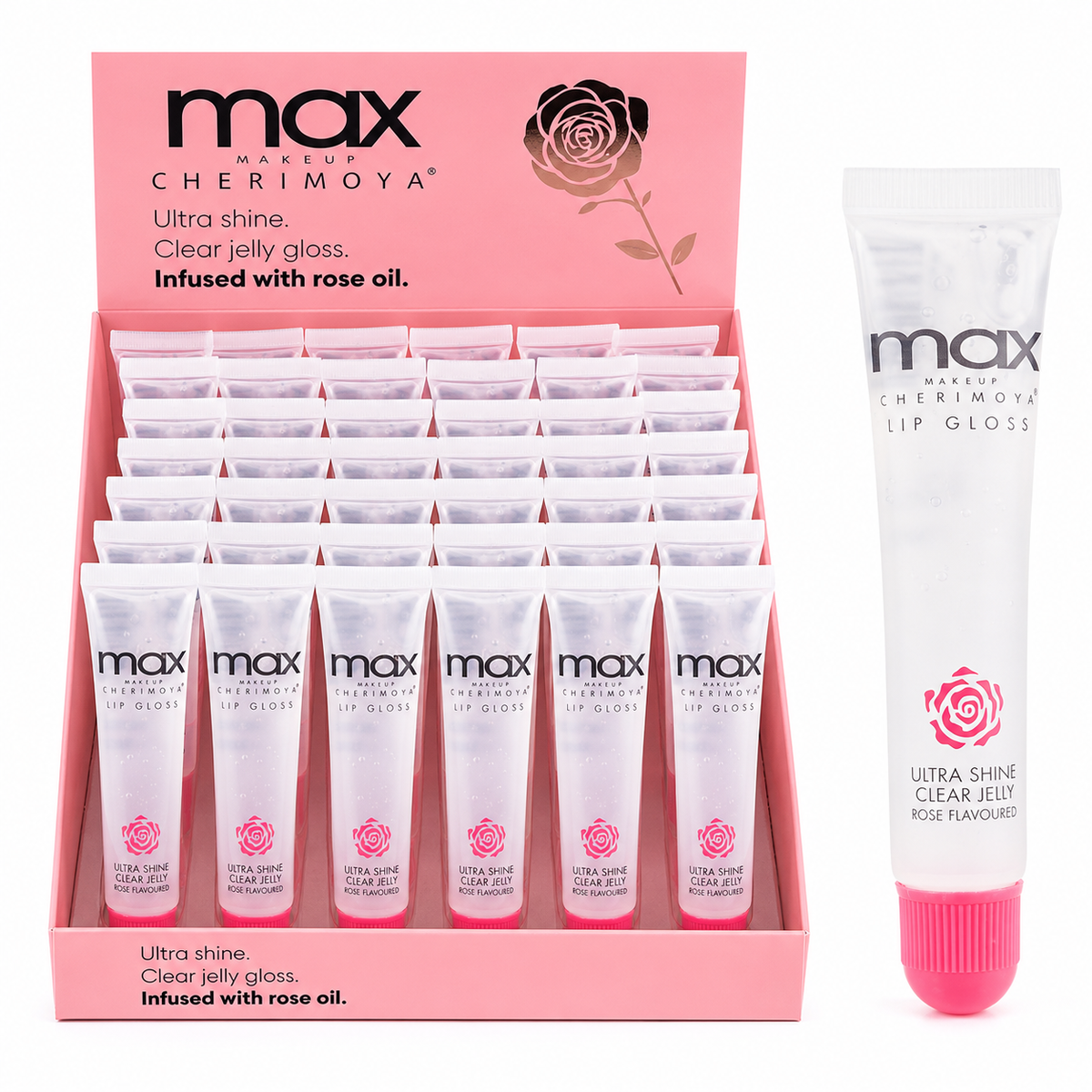 LIP GLOSS,0.5oz ULTRA SHINE RO