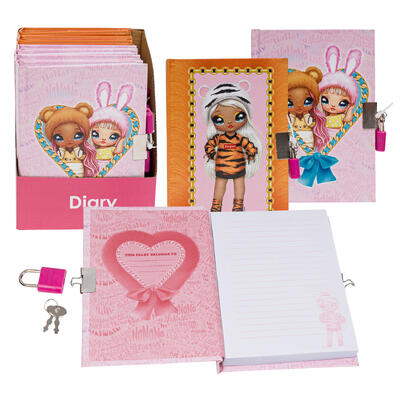 DIARY,w/LOCK 6" NANA 2AST