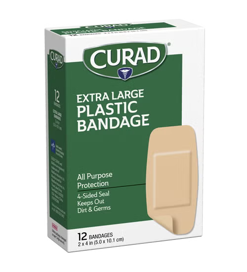 Curad Extra Large Plastic Bandage