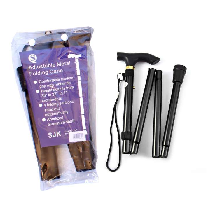 Adjustable Metal Folding Cane