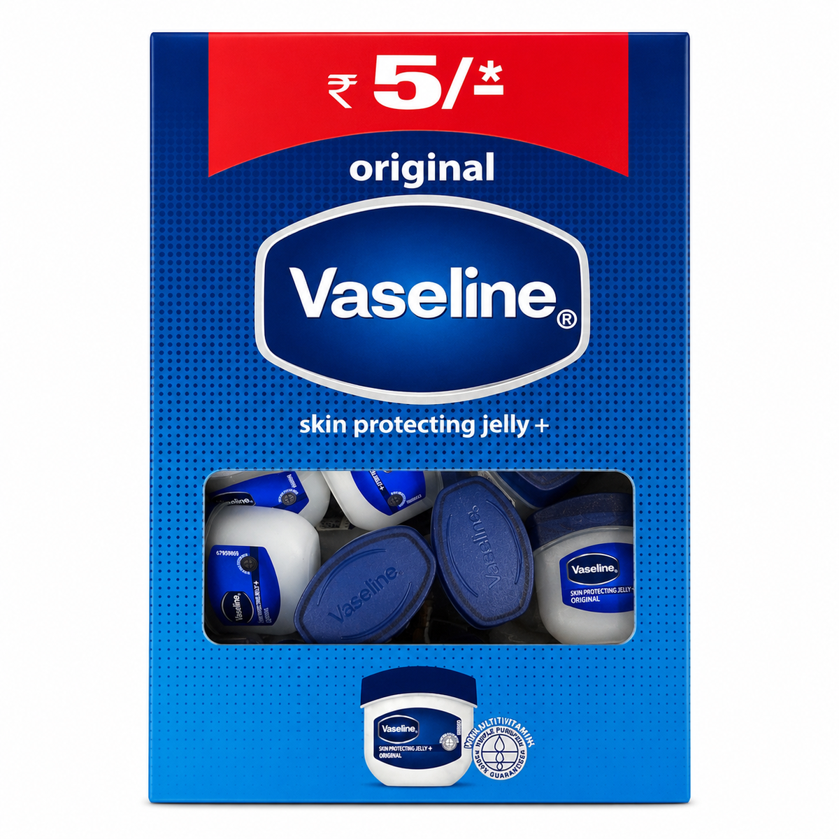 Vaseline Skin Jelly Original Multipack box/48pcs