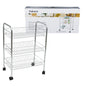 ROLLING CART,26.77 INCH, 3TIER