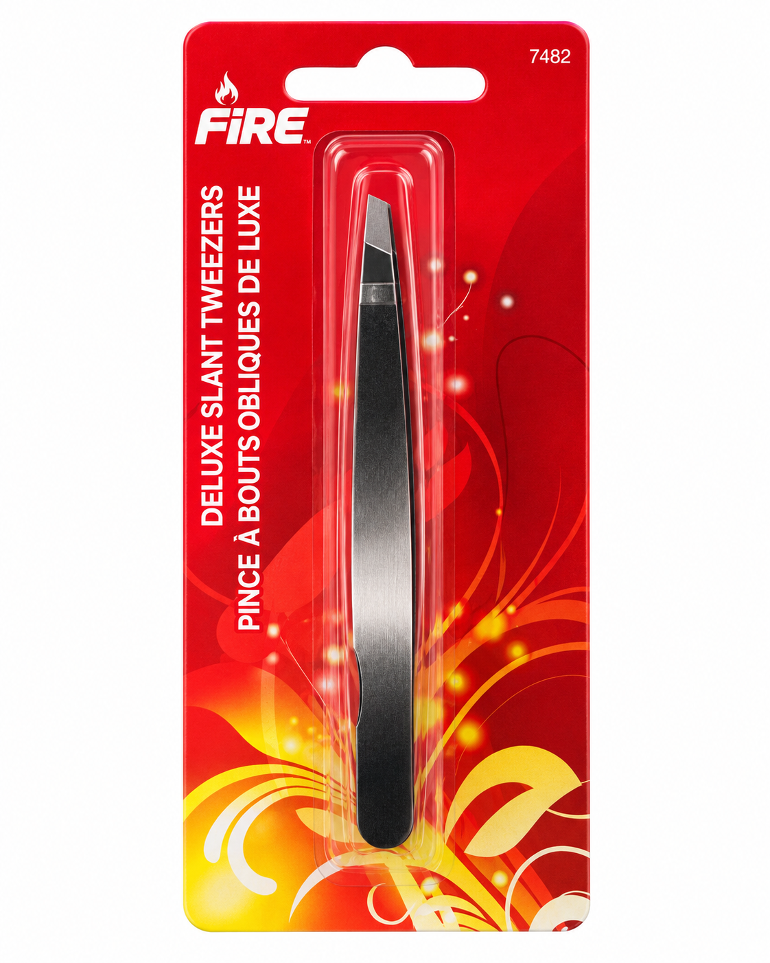 Fire Deluxe Slant Tweezers