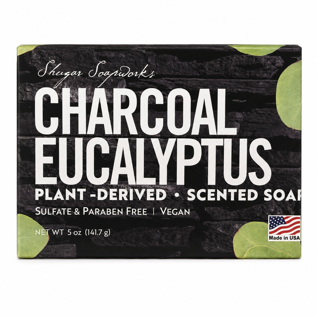 Charcoal Eucalyptus Scented Soap
