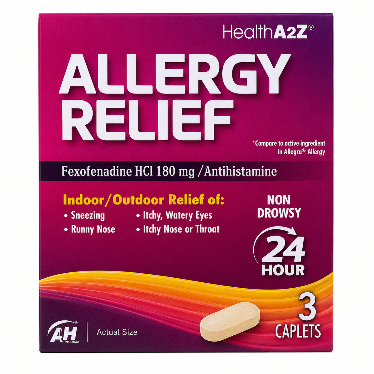Fexofenadrine 180mg Allergy Relief