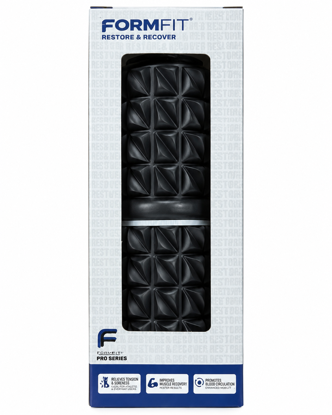 FORMFIT MEN'S BLACK FOOT MASSAGE ROLLER