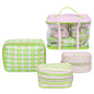 COSMETIC BAG SET,4pc DELUXE MU