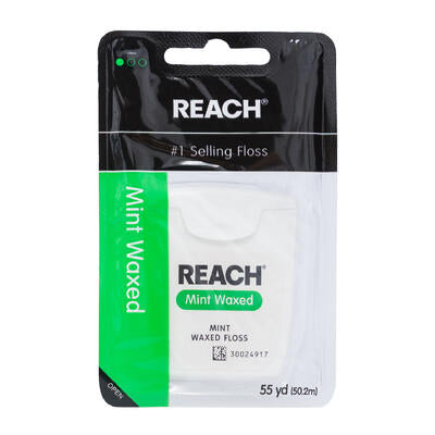 DENTAL FLOSS, REACH,55 YRD,MIN