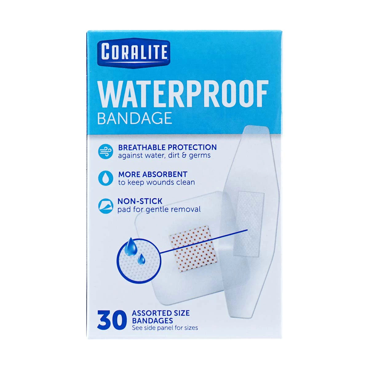 Coralite Waterproof Bandages