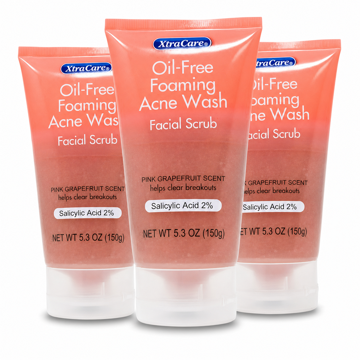 Oil-Free Foaming Acne Wash Facial Scrub
