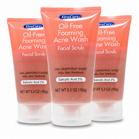 Oil-Free Foaming Acne Wash Facial Scrub