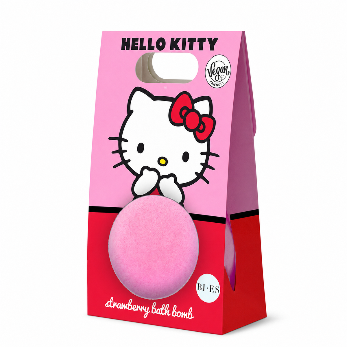 BATH BOMB,HELLOKITTY STRAWBERR