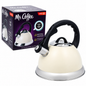 TEA KETTLE,2.4QTw/LID-WHITE