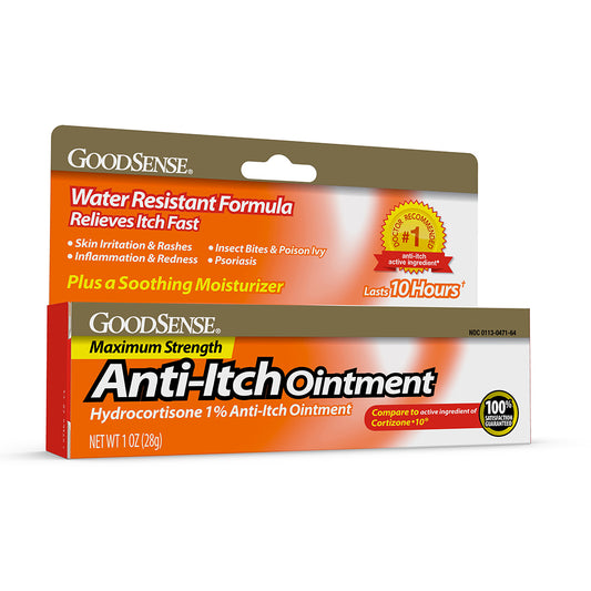 Goodsense Hydrocortisone Maximum Strength Anti-Itch Ointment