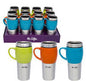 TRAVEL MUG,16oz SSw/LID 3ASST