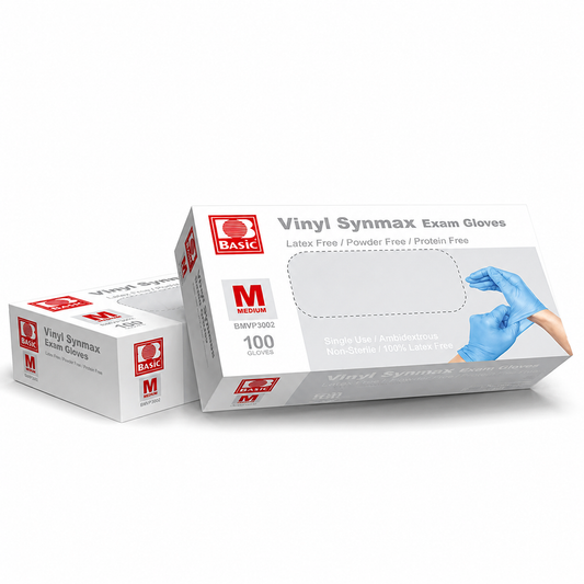 Vinyl Synmax Exam Gloves