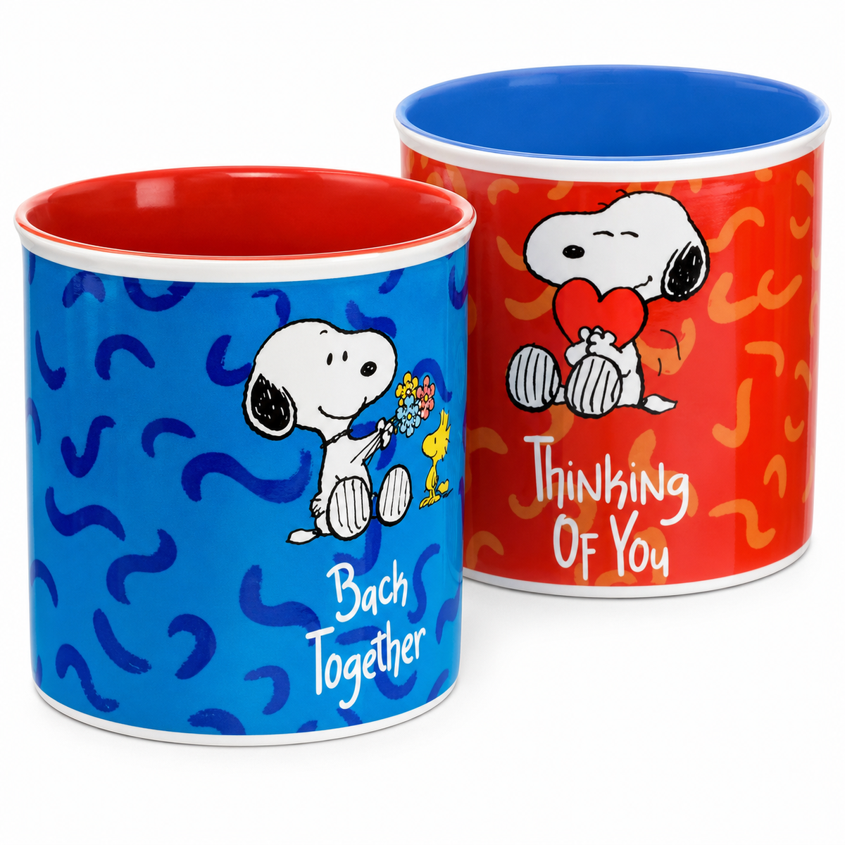 MUG,21oz SNOOPY SONGS 2AST DSG