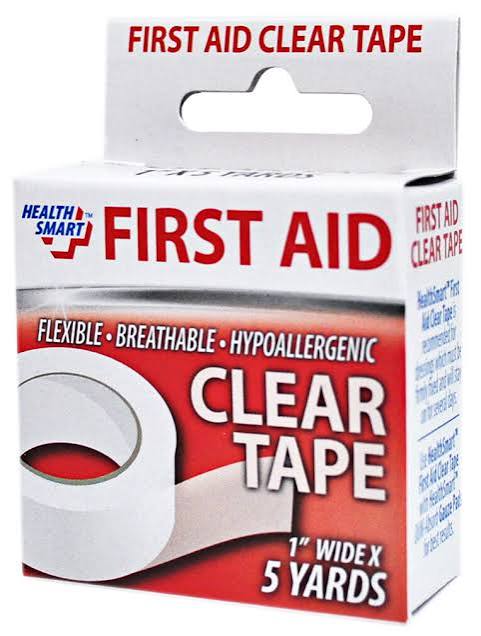 Clear First Aid Tape